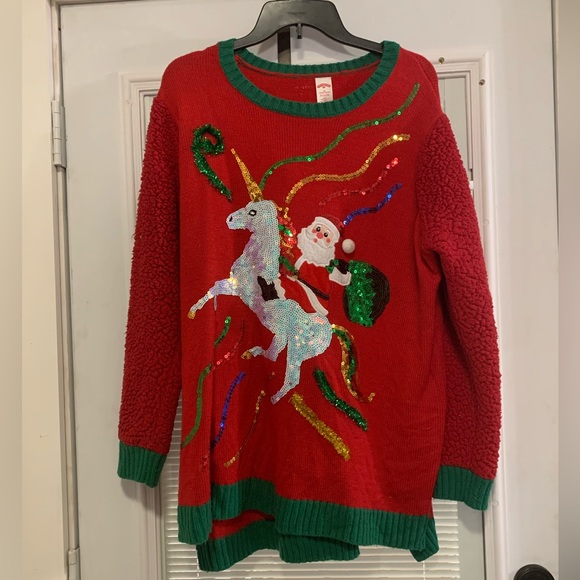 Ladies Sz 1X Christmas sweater - Picture 1 of 2